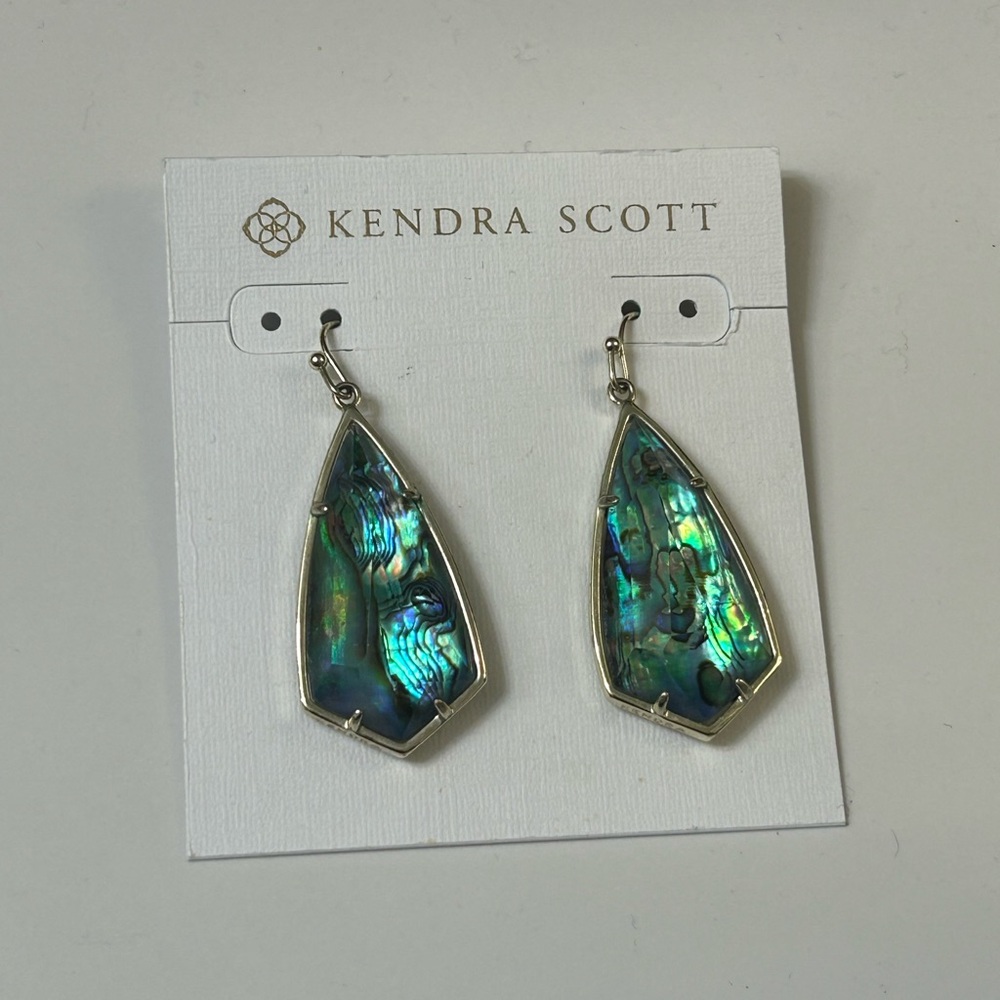 Kendra Scott Iridescent Teardrop Earrings